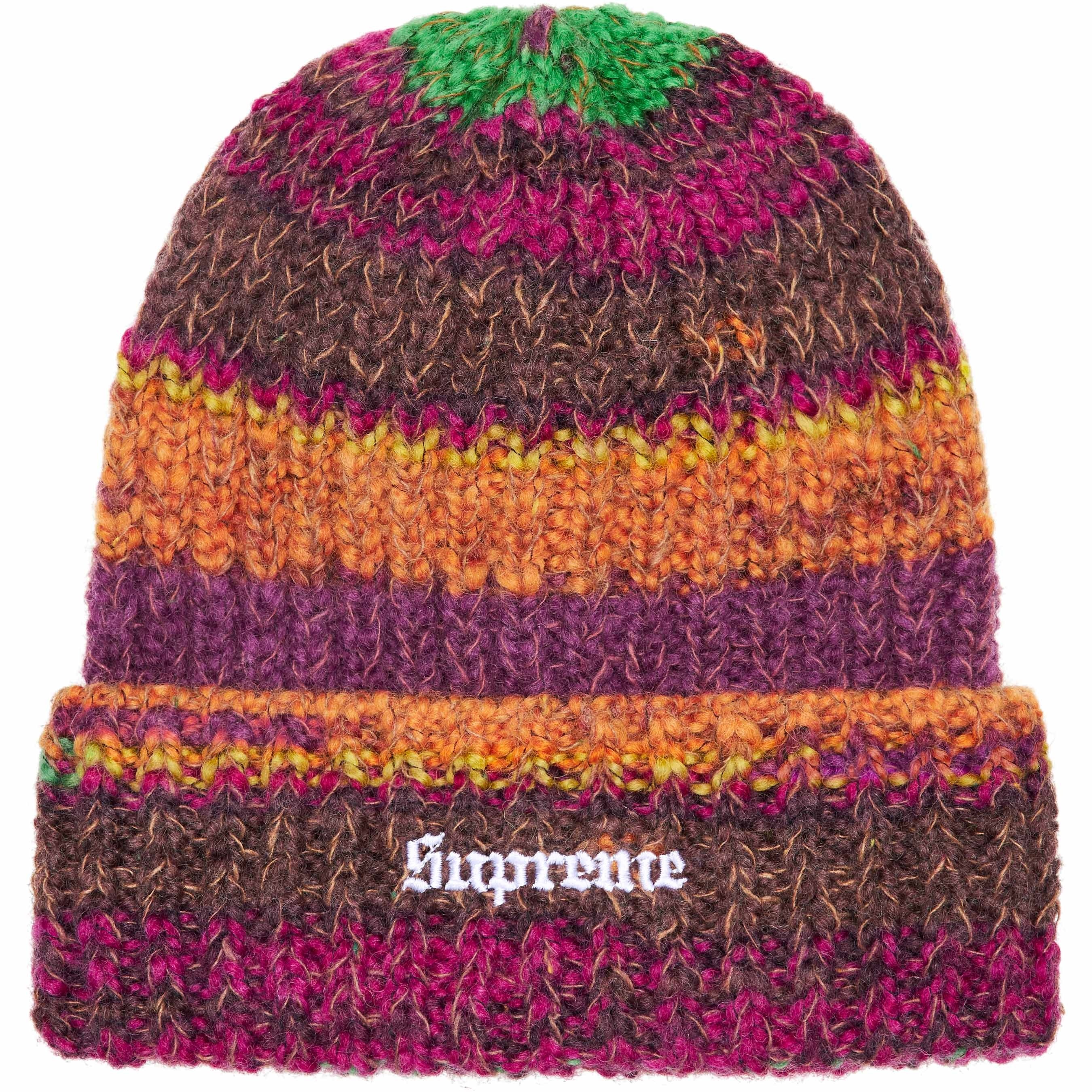 Space Dye Stripe Beanie view 2